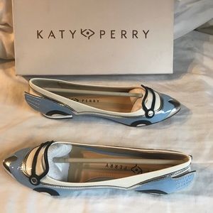 Katy Perry race car shoes.  Brand new in the box